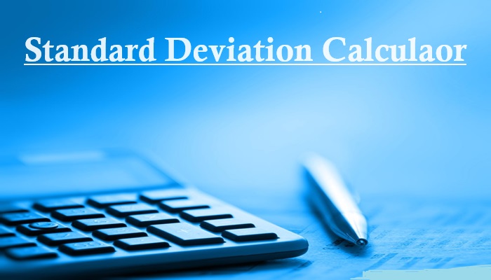 Standard Deviation Calculator 